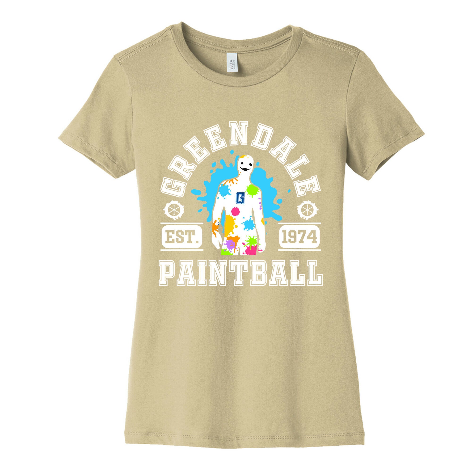 Greendale Community College Paintball Women's Cotton Tee